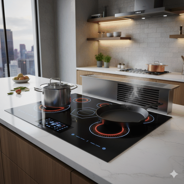 Induction cooktop